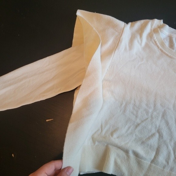 Zara Knit Sweater Cropped Size Small - Picture 7 of 8